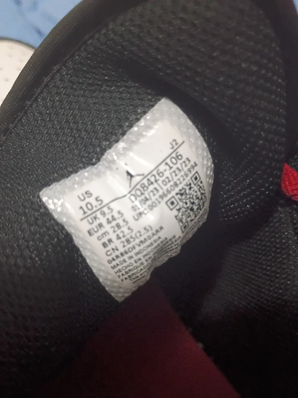 Flame Nike Air Men Mid 1 Clean White Jordan Like New